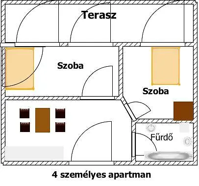 Apartmán Smeraldo Wellness Apartman *